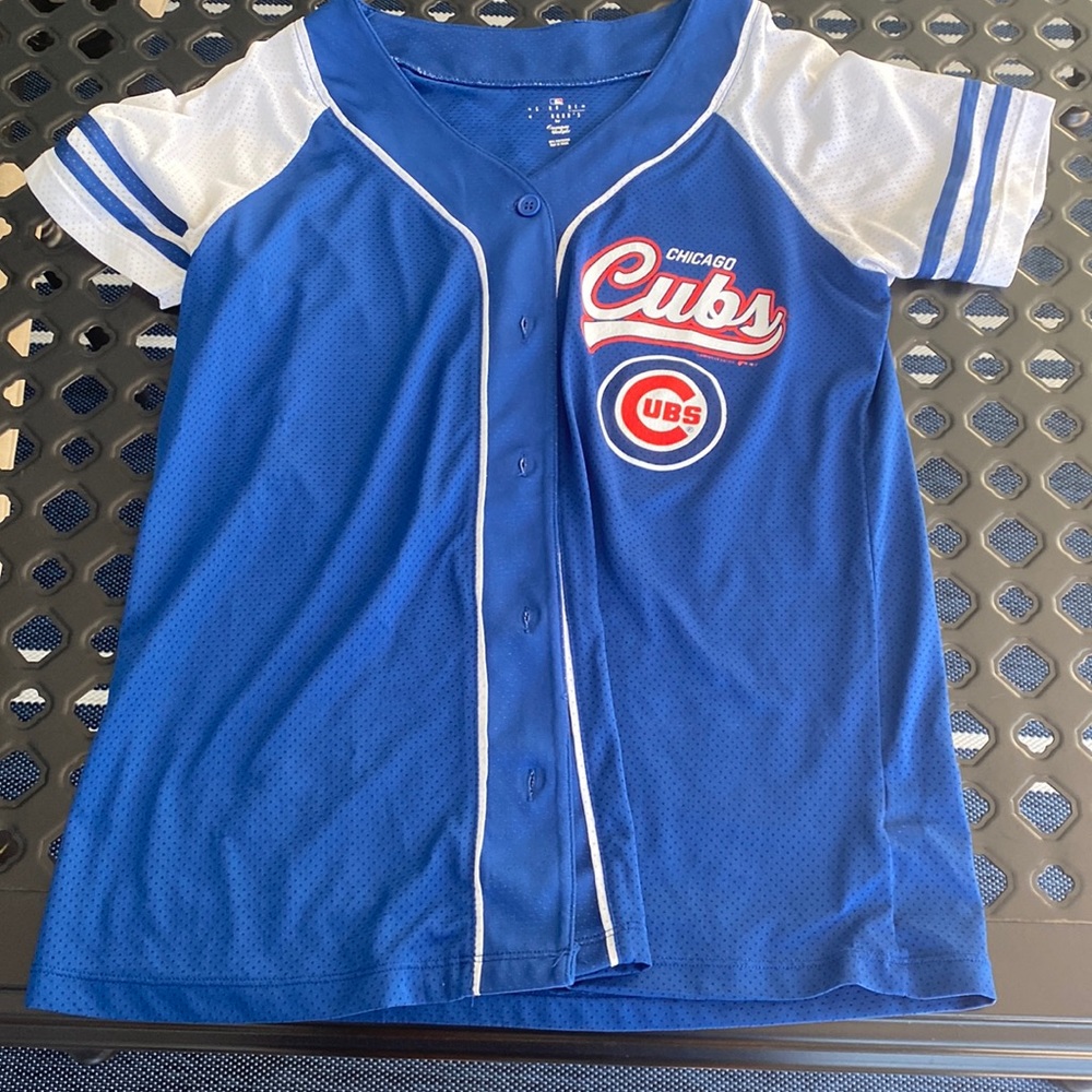 Genuine Merchandise Chicago Cubs Blue Medium Jersey